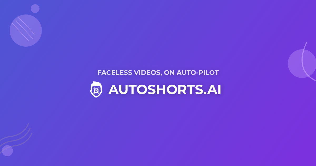 AutoShorts.ai | #1 Faceless Video Generator for TikTok & YouTube